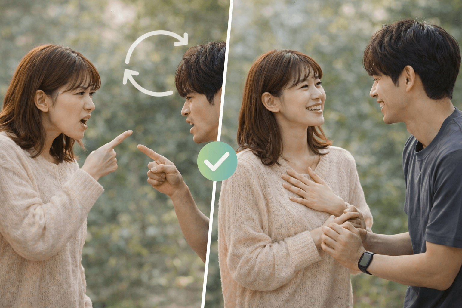 喧嘩から仲直りへ──同じことを繰り返さない覚悟