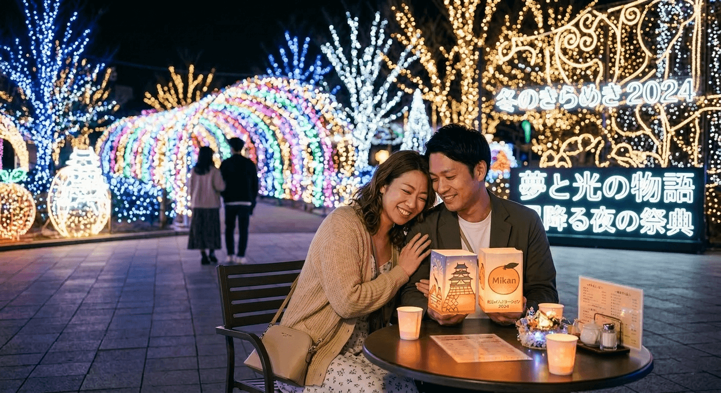 イルミネーションの夜——あの人の行動に心当たりは