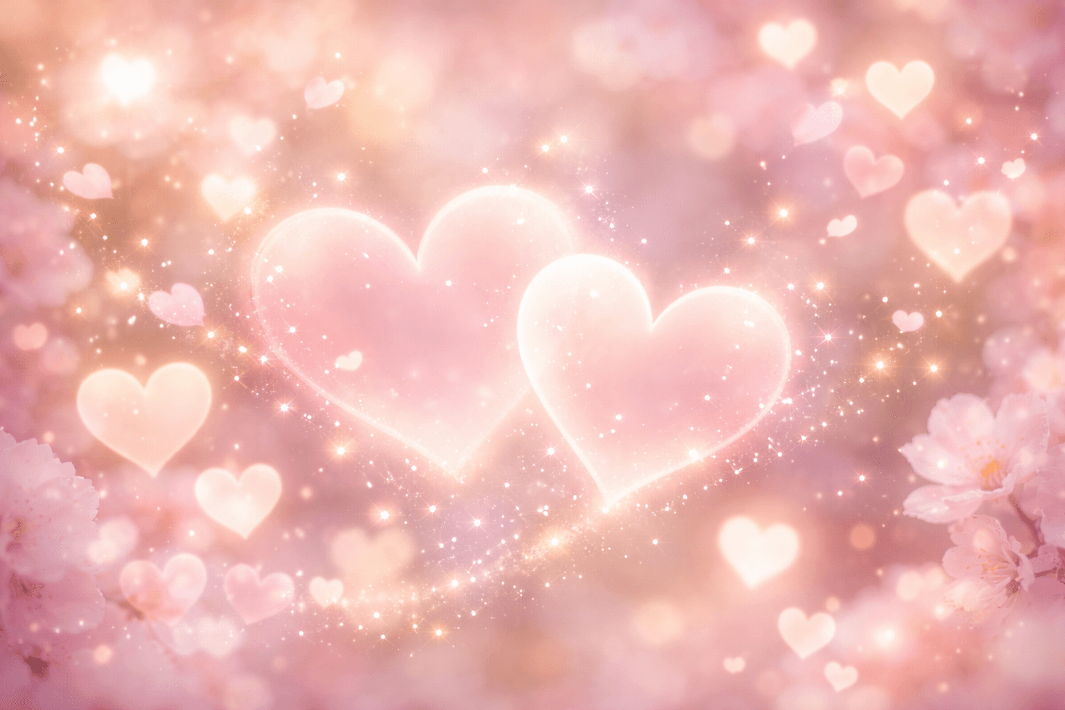 光るハート──あなたの気持ちを大切に