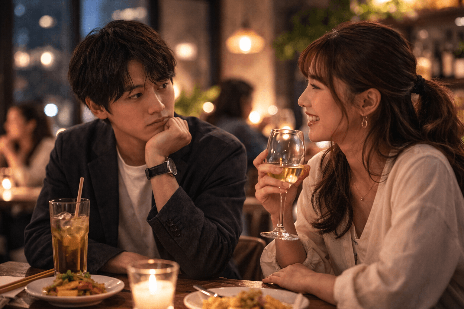 レストランで二人きりの時間──意図的に作る二人の空間