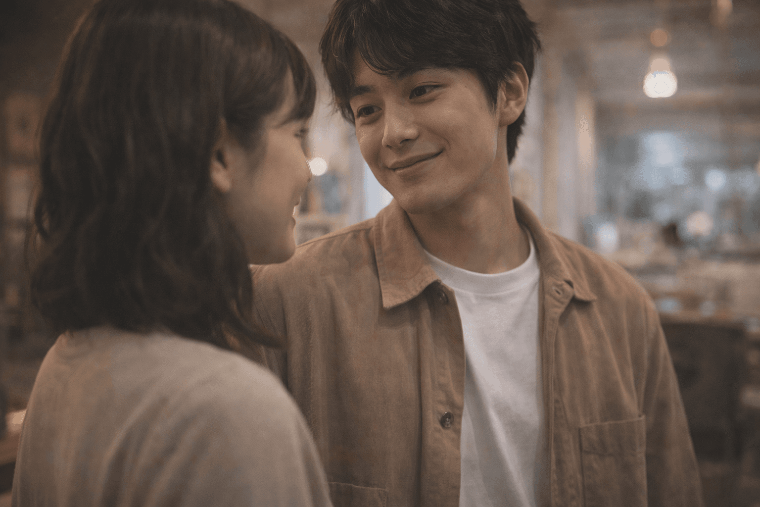 カフェで見つめる男性──気づいたら近くにいる