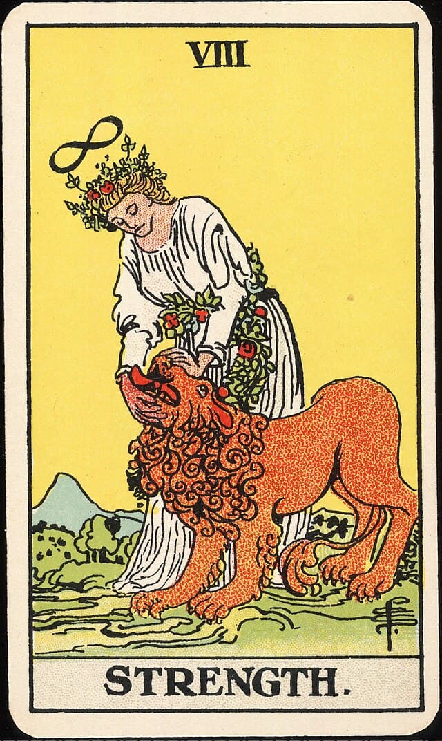 タロットカード「力」