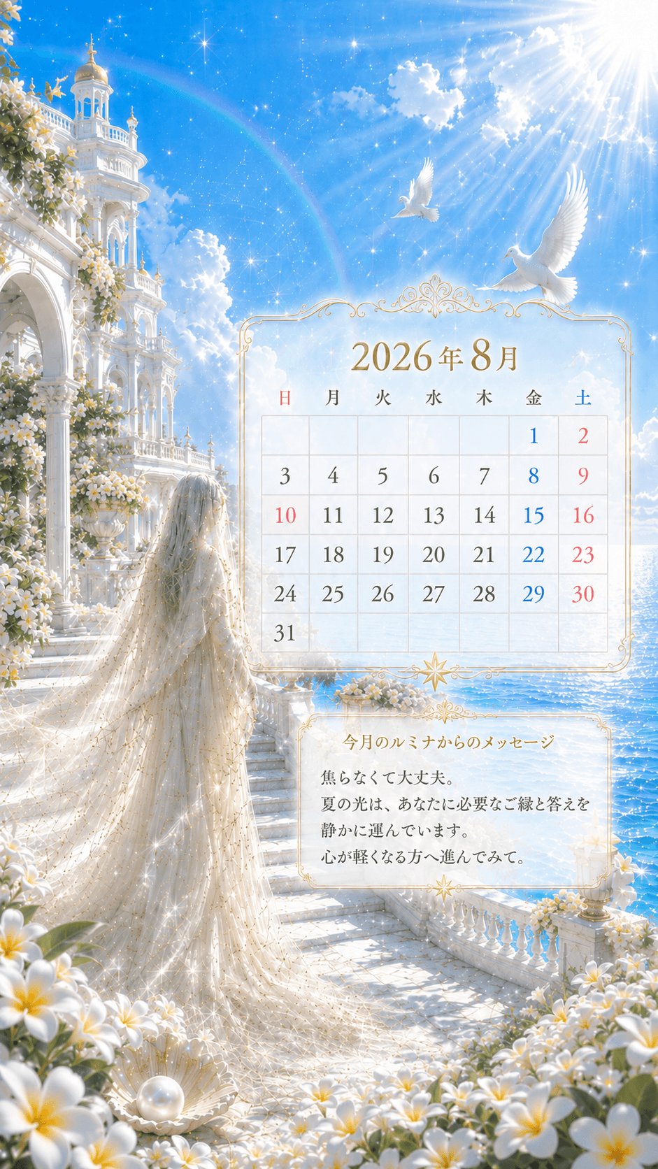 今月の待ち受けプレビュー