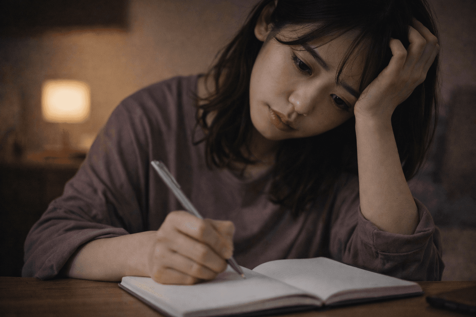 夜ノートに向き合う──別れた原因と向き合う