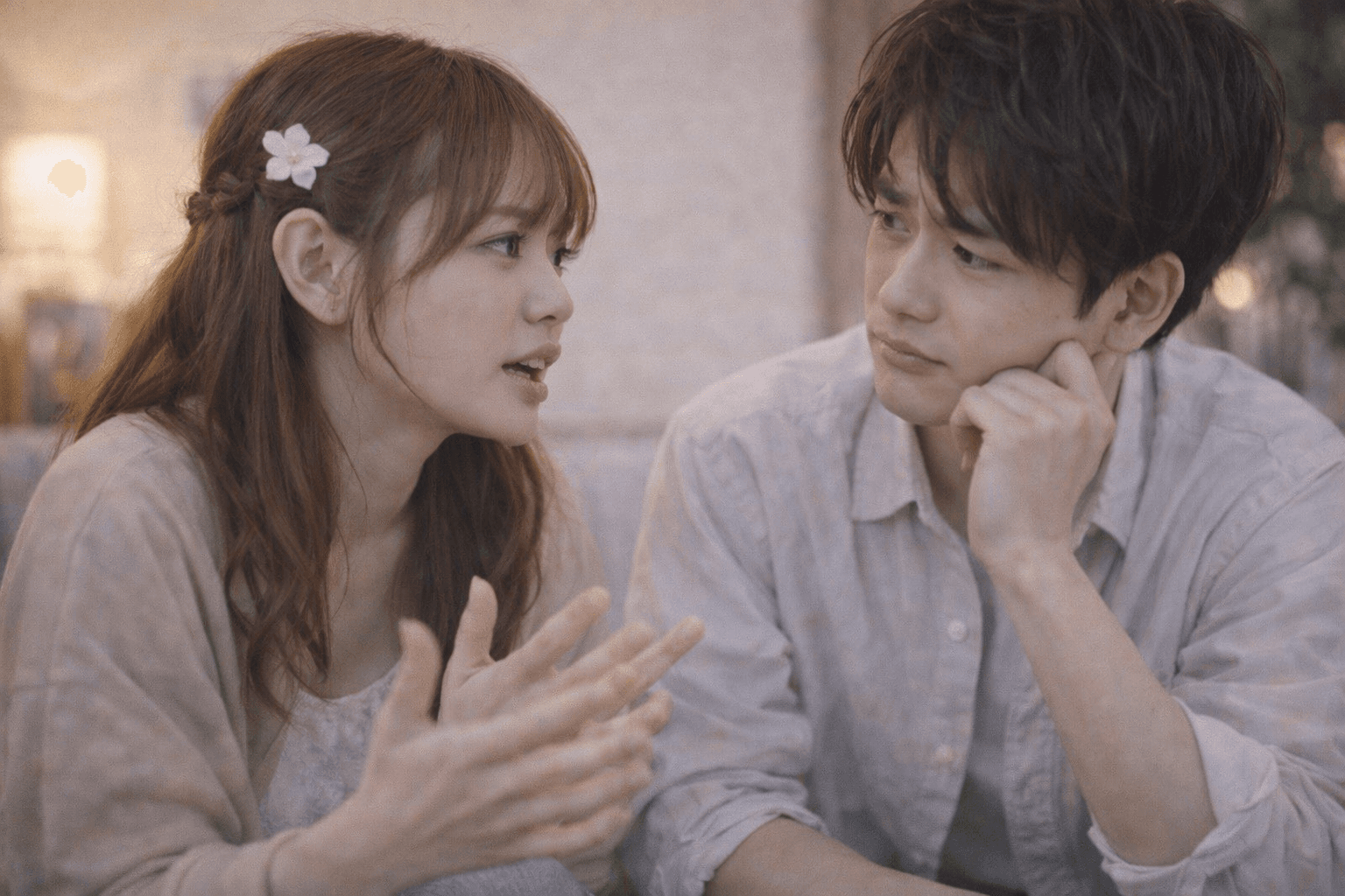 気持ちを伝える女性──言わなければわからない