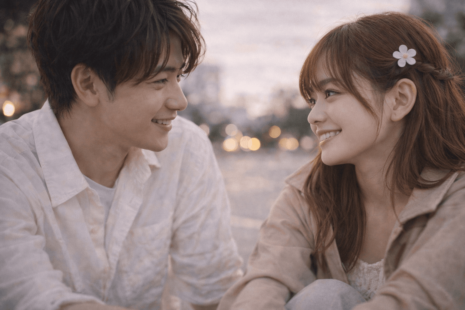 笑い合うカップル──当たり前の中にある愛情