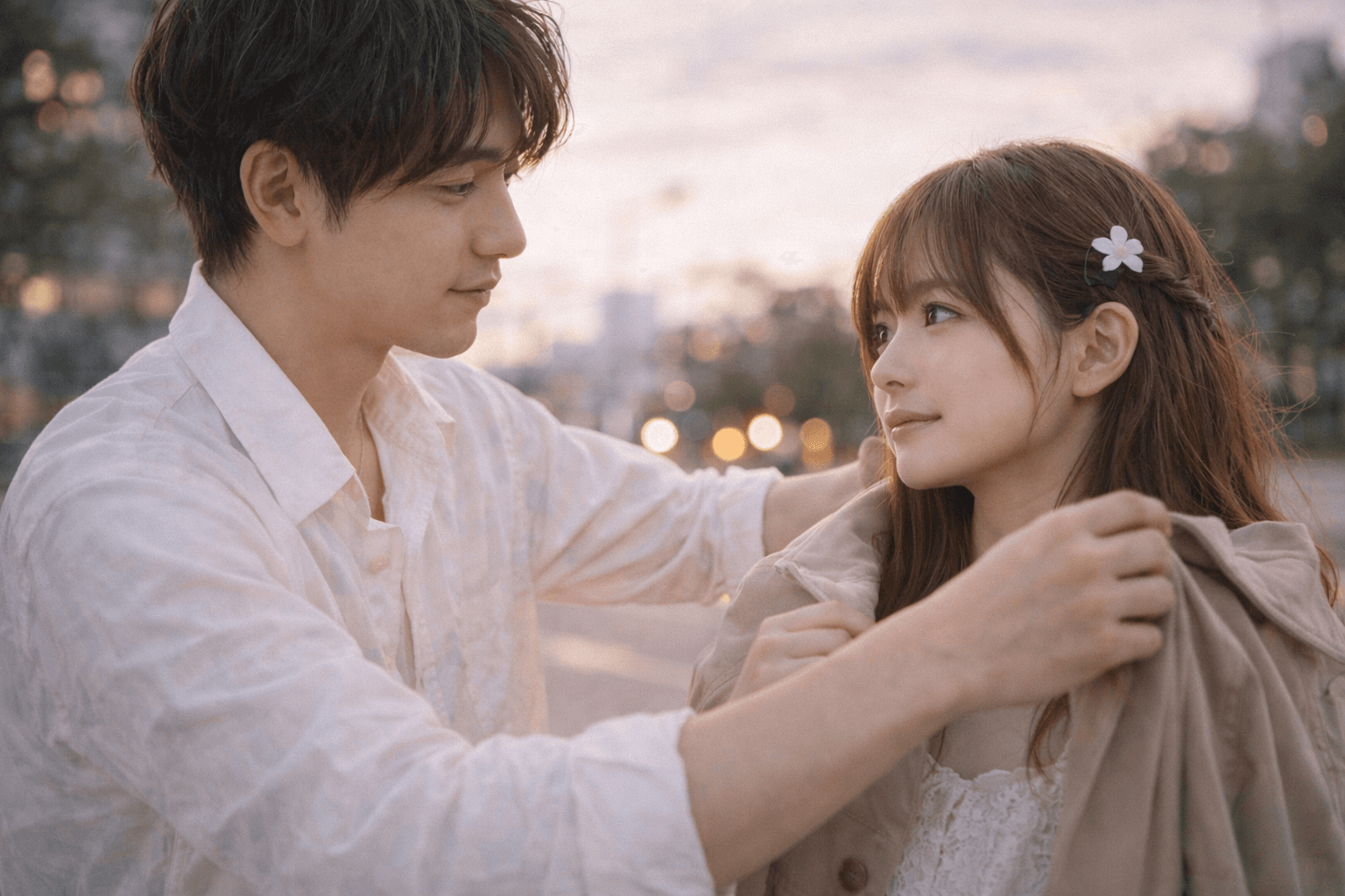 上着をかけてくれる彼──言葉にしない愛情表現