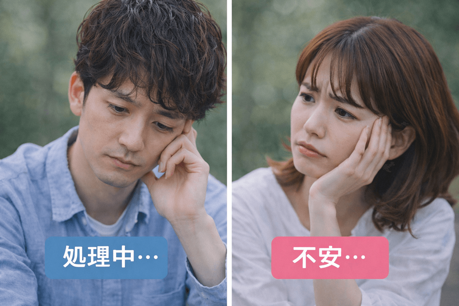 男性は処理中、女性は不安──沈黙の意味の違い