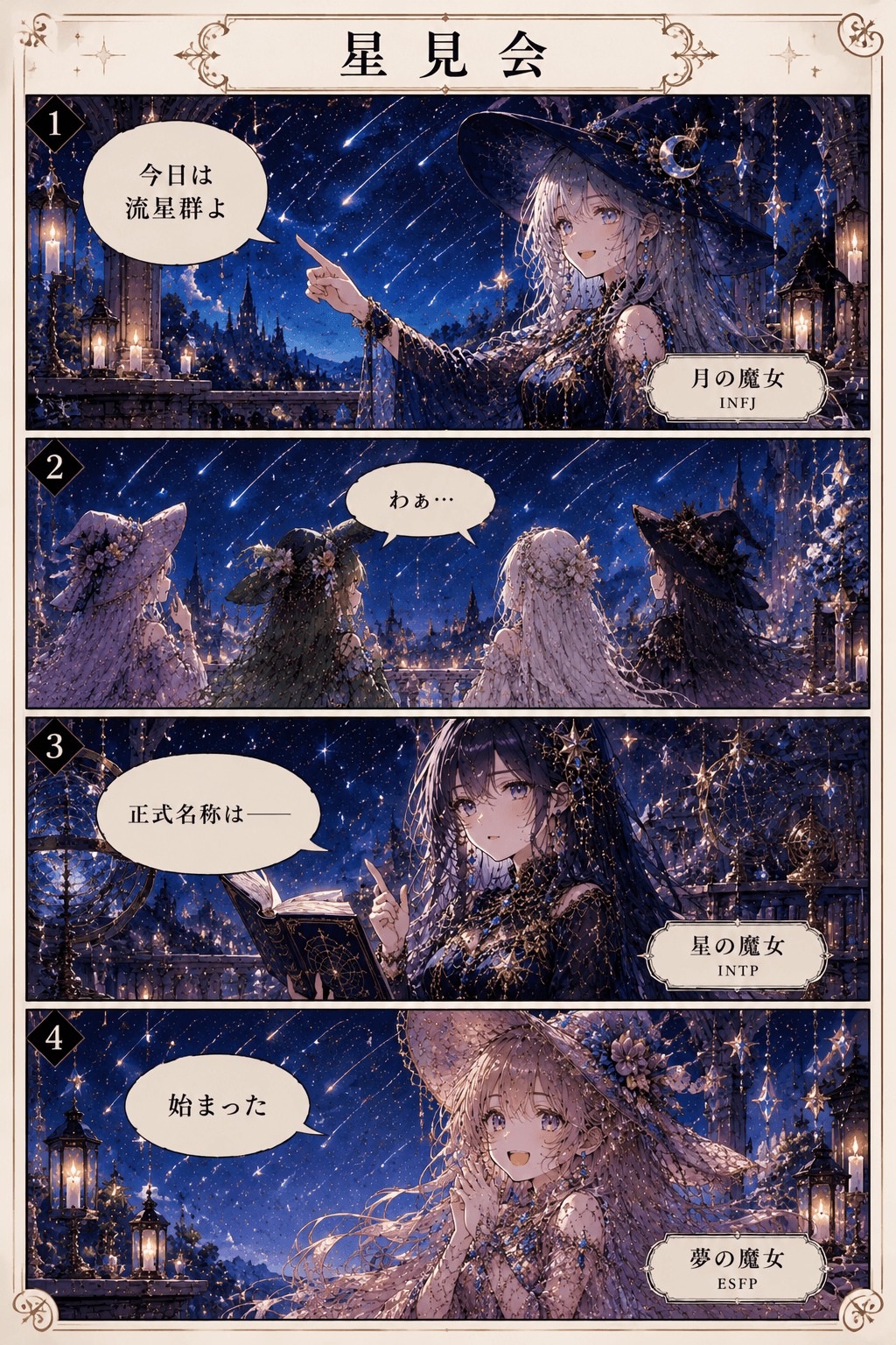 魔女たちの日常⑥ 星見会