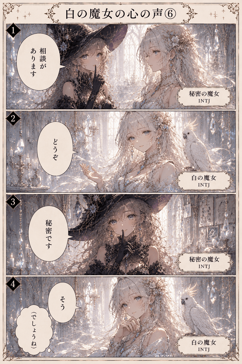 魔女たちの日常(22) 白の魔女の心の声6